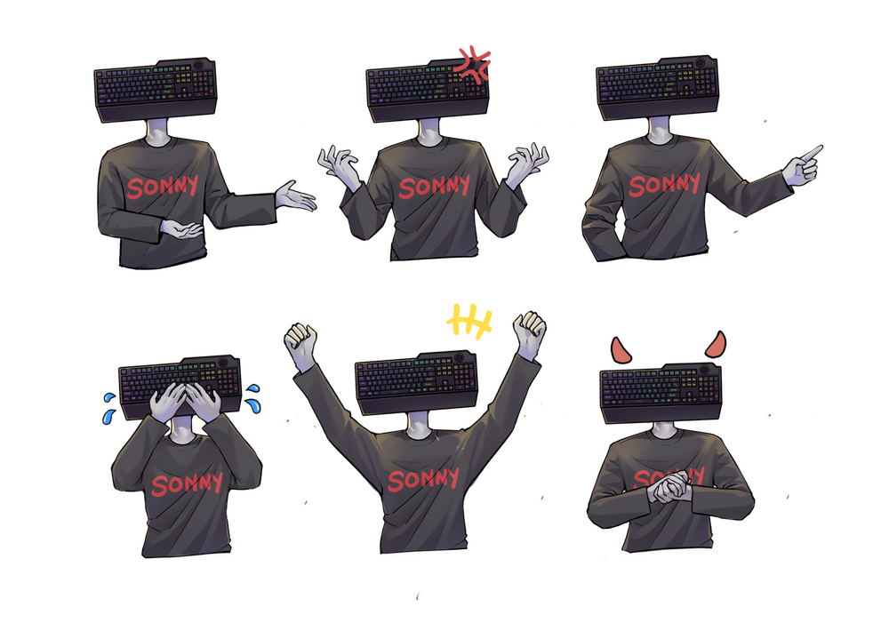 Keyboardhead Expressions